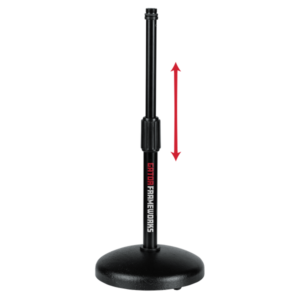 Round Base Desktop Mic Stand