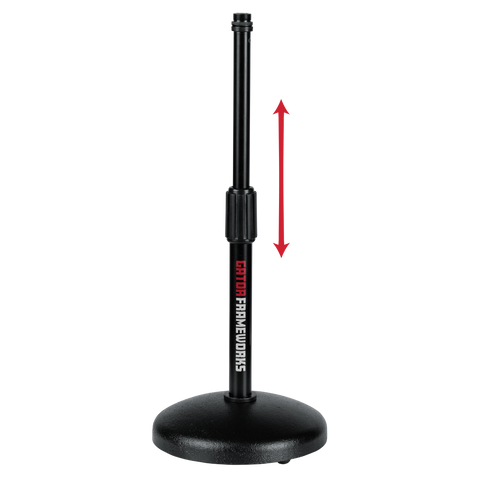 Round Base Desktop Mic Stand