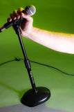 Round Base Desktop Mic Stand