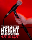 Round Base Desktop Mic Stand
