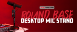 Round Base Desktop Mic Stand
