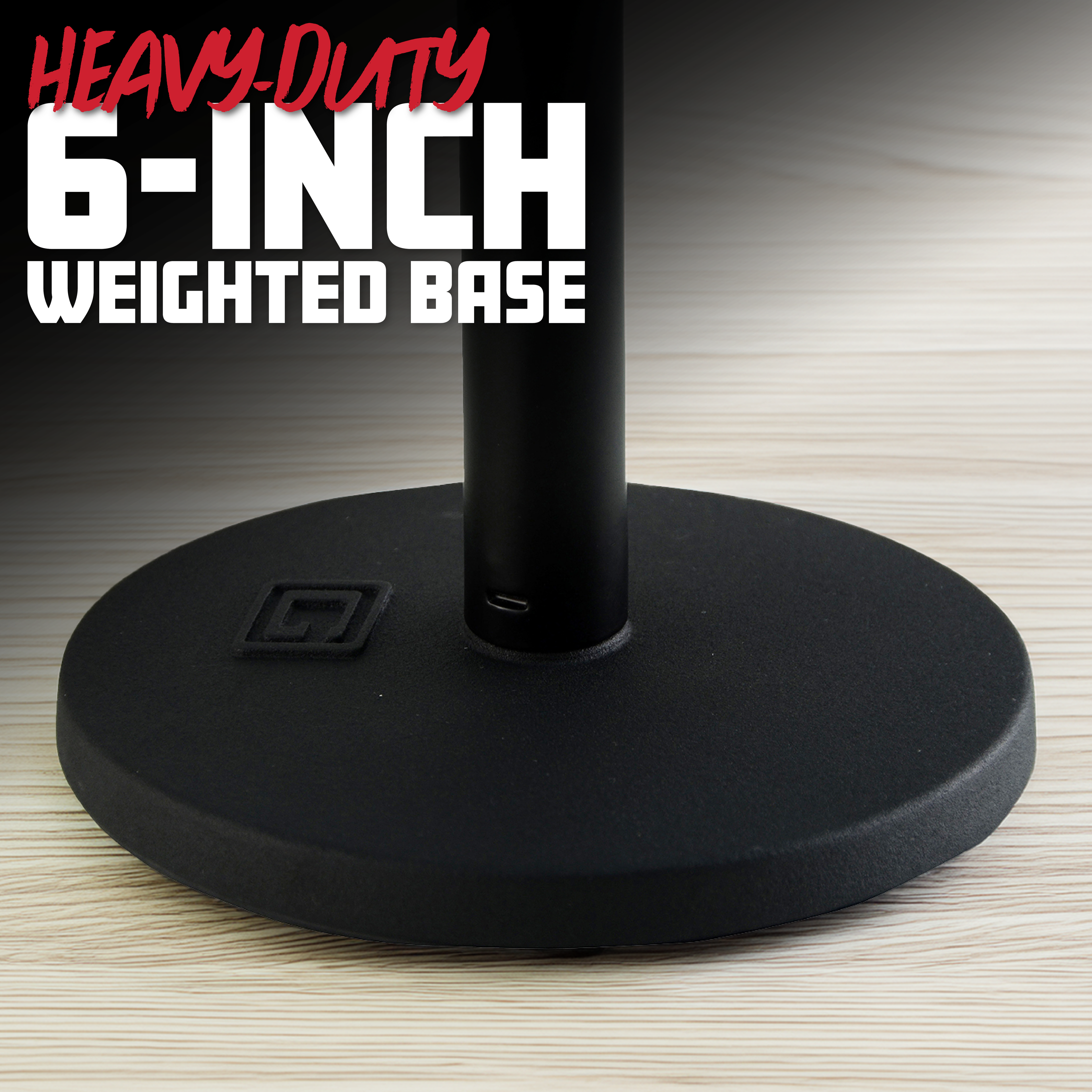 Desktop Mic Stand with Round Base