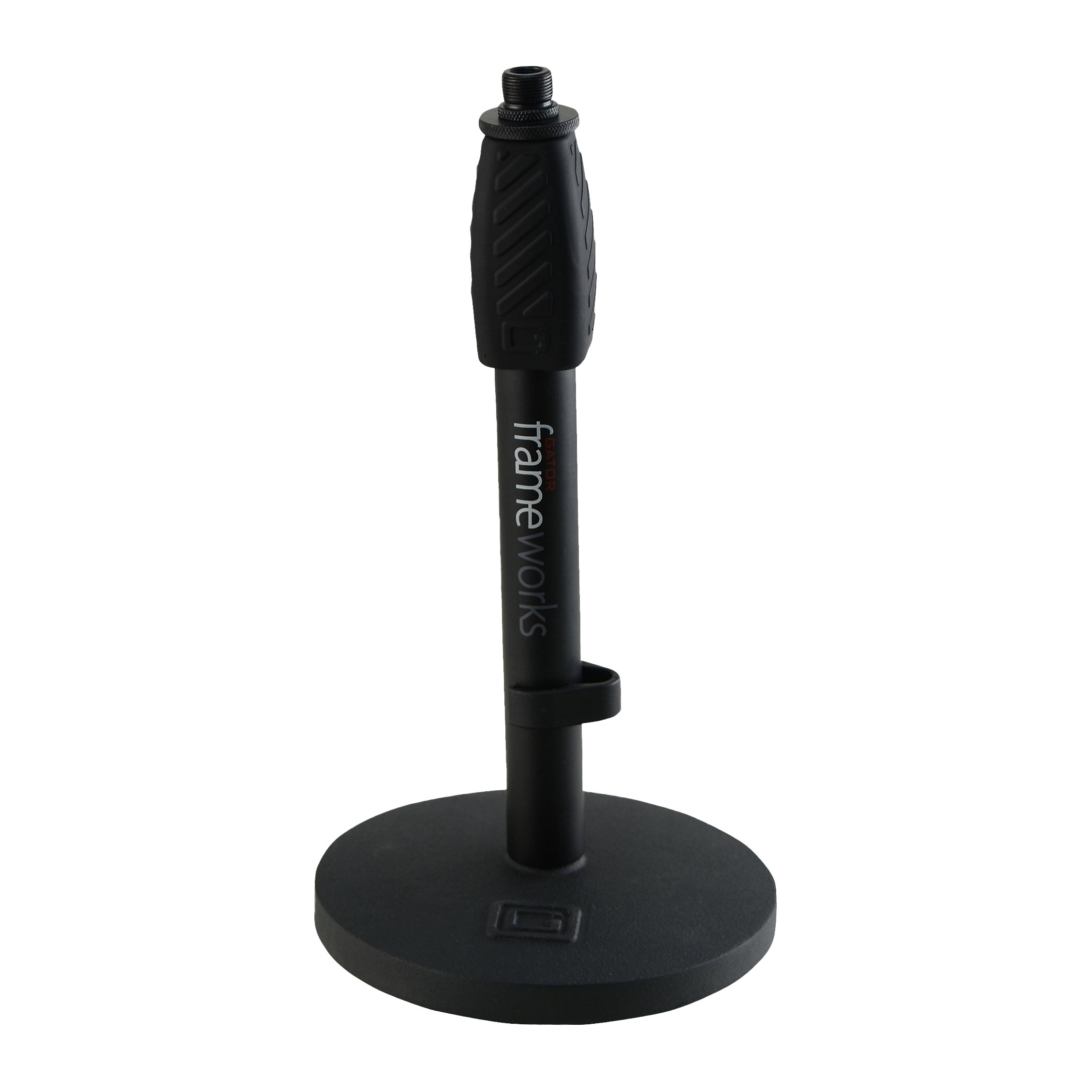 Desktop Mic Stand with Round Base and Twist Clutch