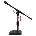 Compact Base Bass Drum and Amp Mic Stand