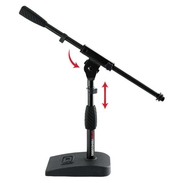 Compact Base Bass Drum and Amp Mic Stand