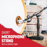 Compact Base Bass Drum and Amp Mic Stand