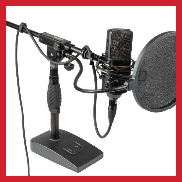 Compact Base Bass Drum and Amp Mic Stand