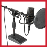 Compact Base Bass Drum and Amp Mic Stand