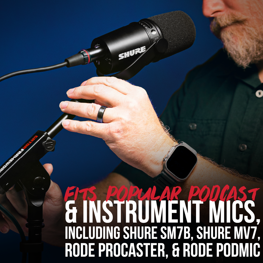 Compact Base Bass Drum and Amp Mic Stand
