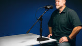 Compact Base Bass Drum and Amp Mic Stand