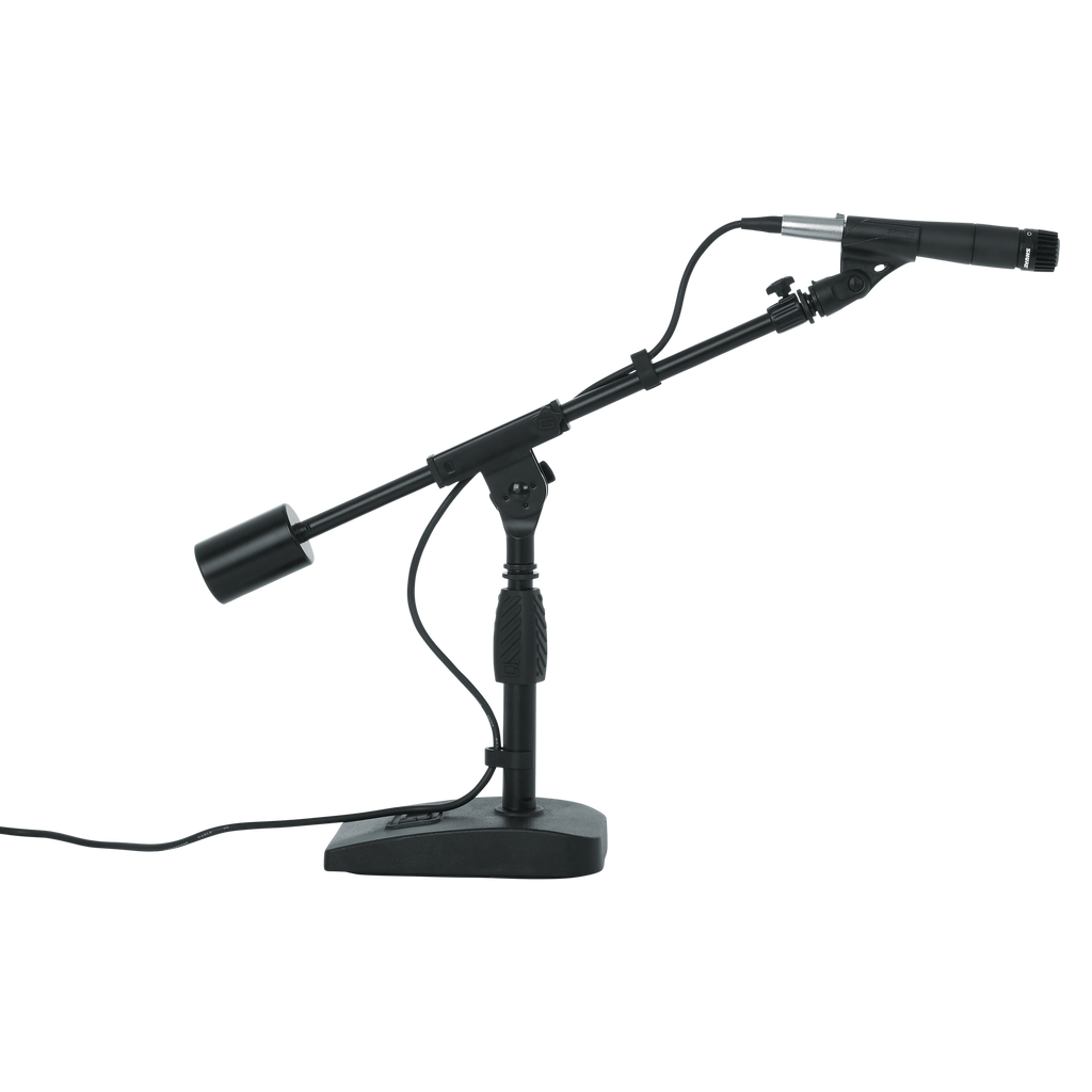 Telescoping Boom Mic Stand Desktop & Bass Drum