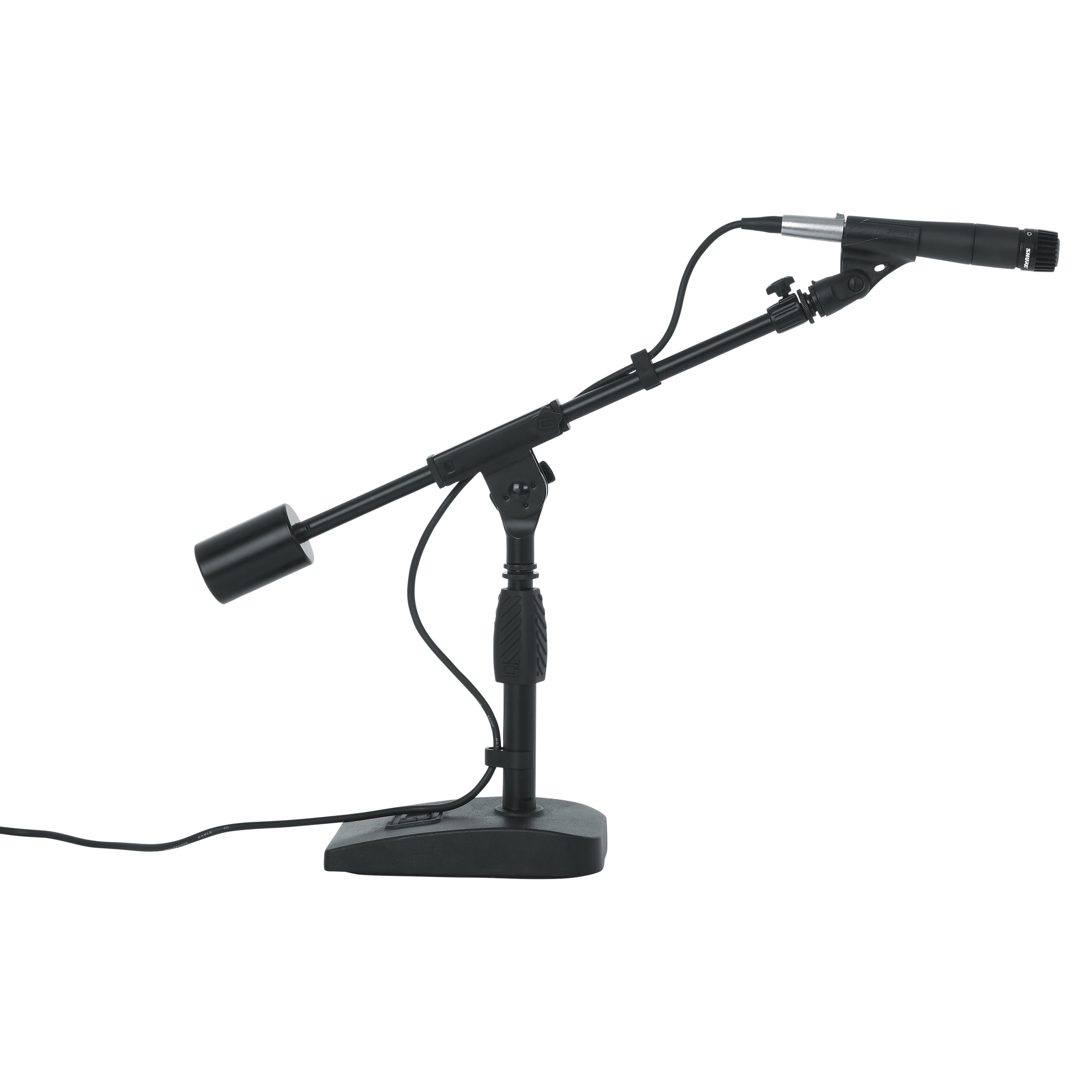 Telescoping Boom Mic Stand Desktop & Bass Drum