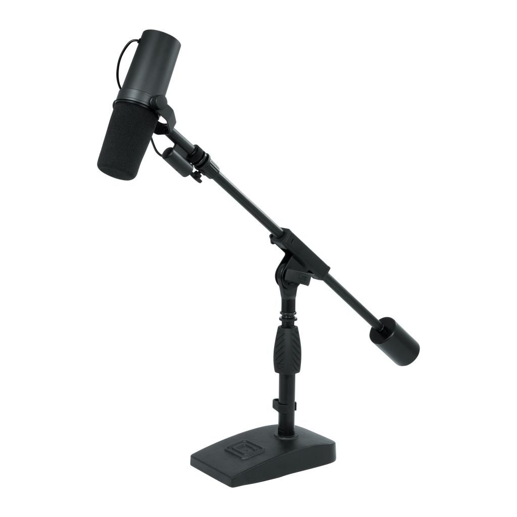 Telescoping Boom Mic Stand Desktop & Bass Drum