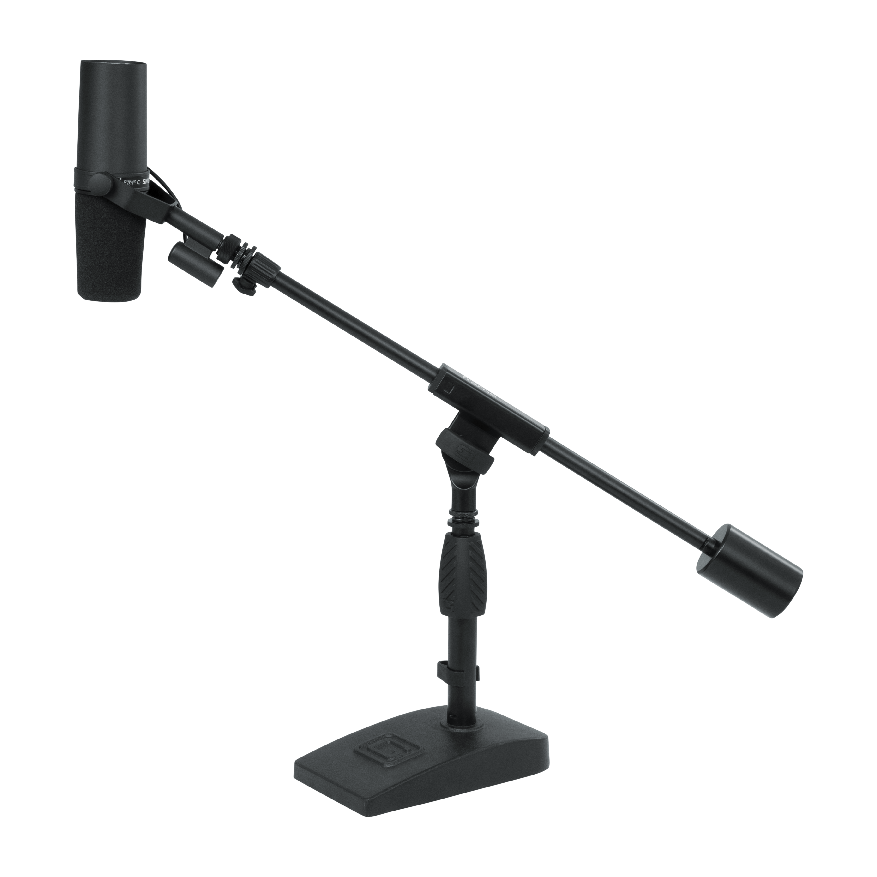 Telescoping Boom Mic Stand Desktop & Bass Drum