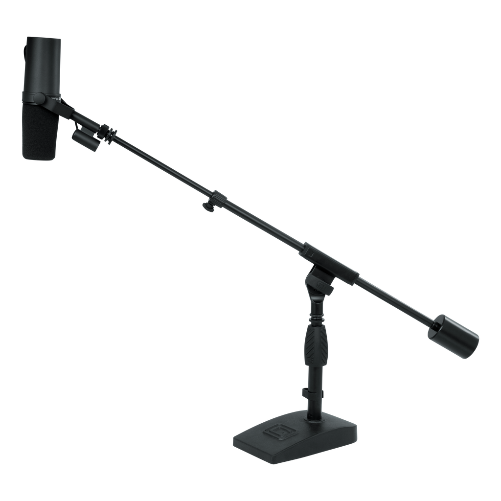 Telescoping Boom Mic Stand Desktop & Bass Drum