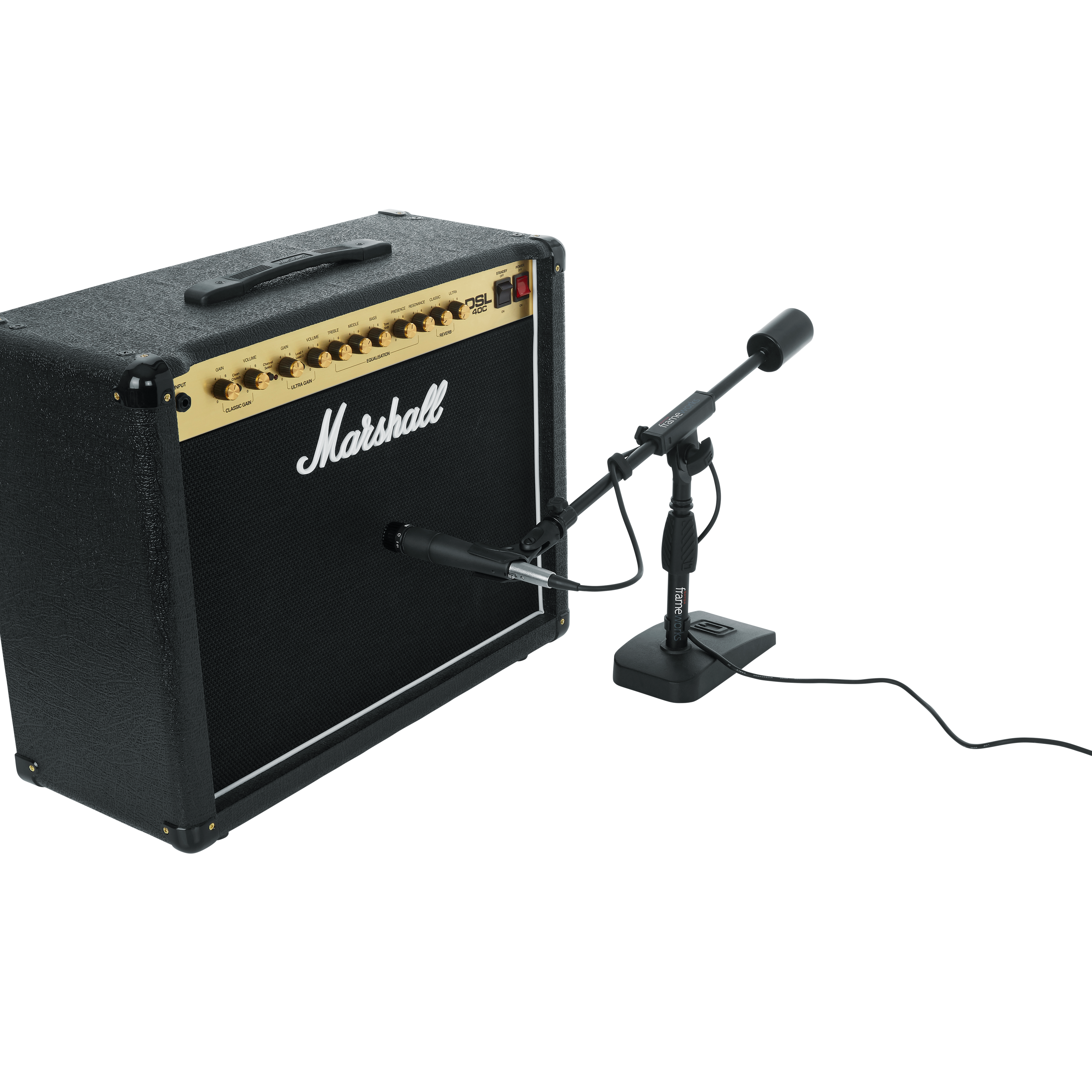 Telescoping Boom Mic Stand Desktop & Bass Drum