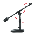Telescoping Boom Mic Stand Desktop & Bass Drum