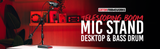 Telescoping Boom Mic Stand Desktop & Bass Drum