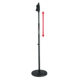 Deluxe 10" Round Base Mic Stand