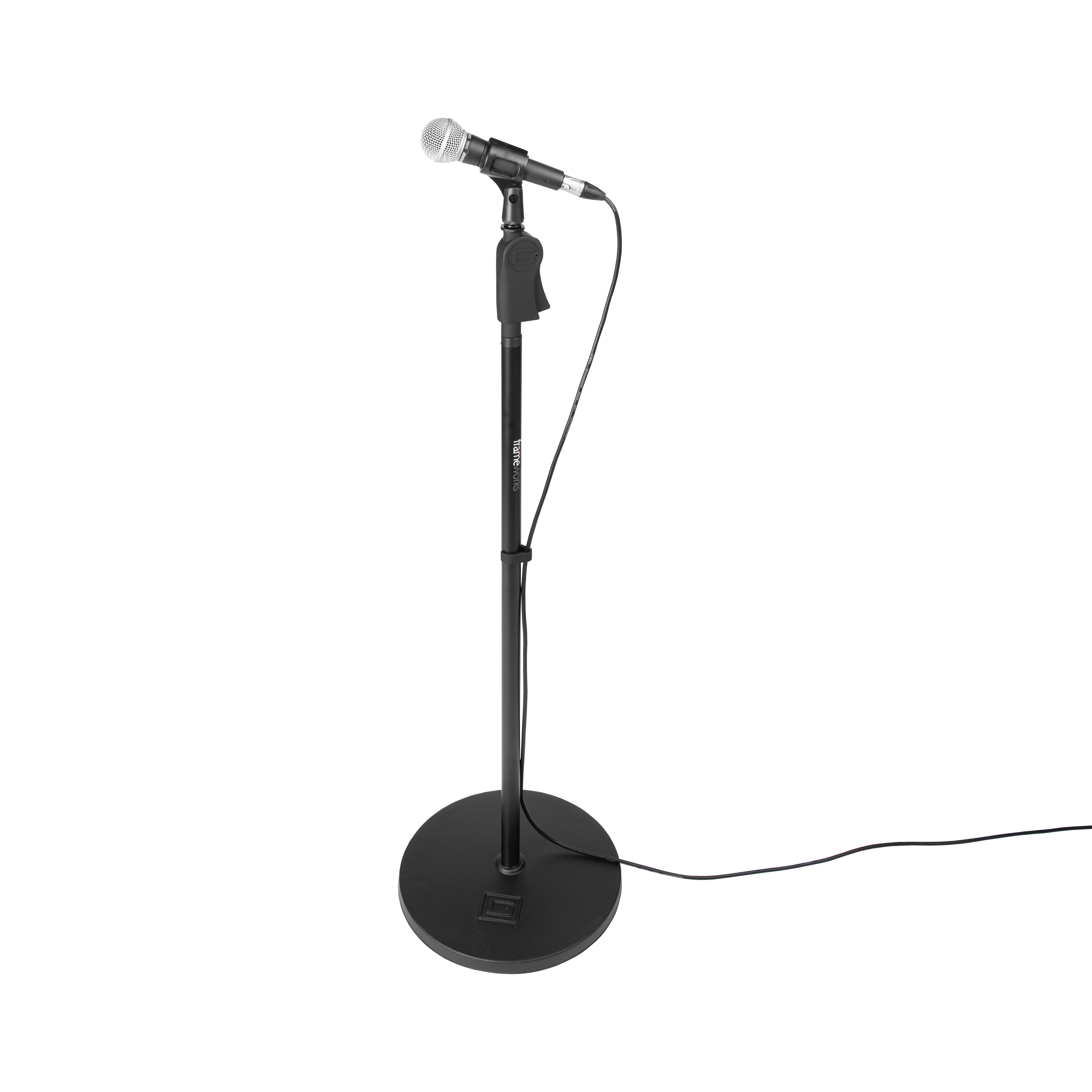 Deluxe 12" Round Base Mic Stand