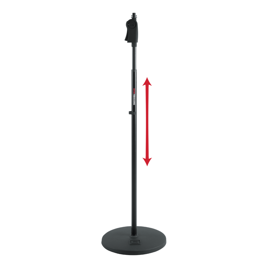 Deluxe 12" Round Base Mic Stand