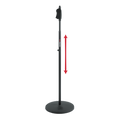 Deluxe 12" Round Base Mic Stand