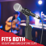 Deluxe 12" Round Base Mic Stand