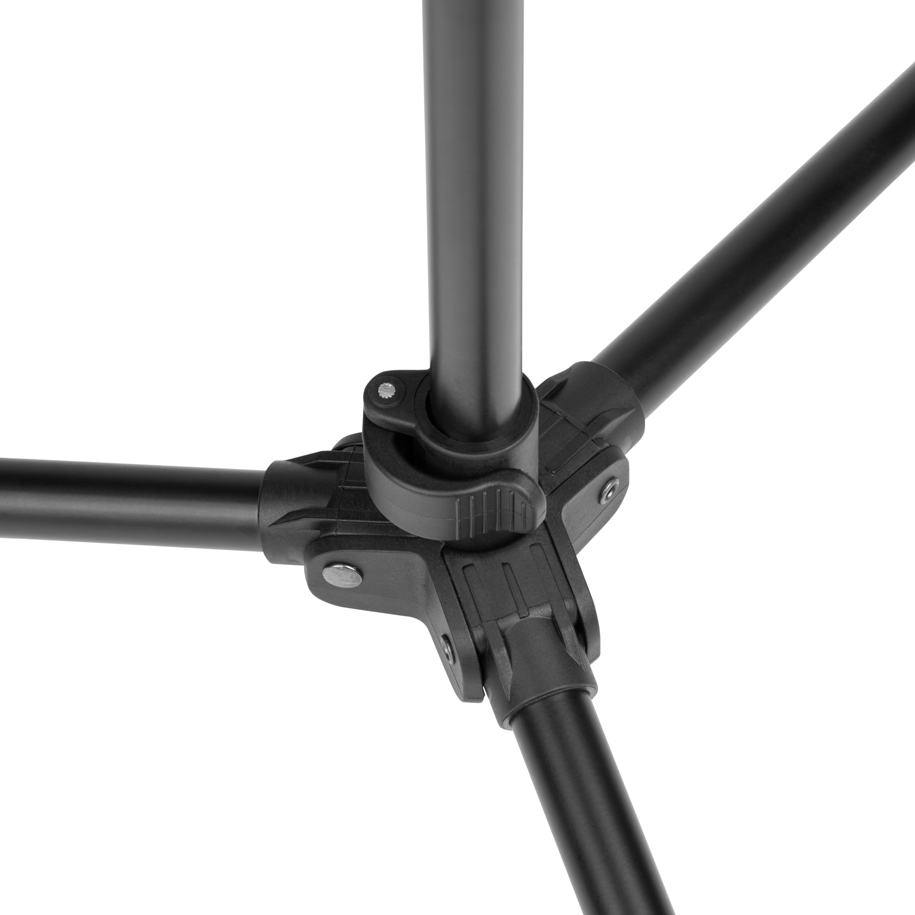 Compact Fixed Boom Mic Stand with Tripod Base