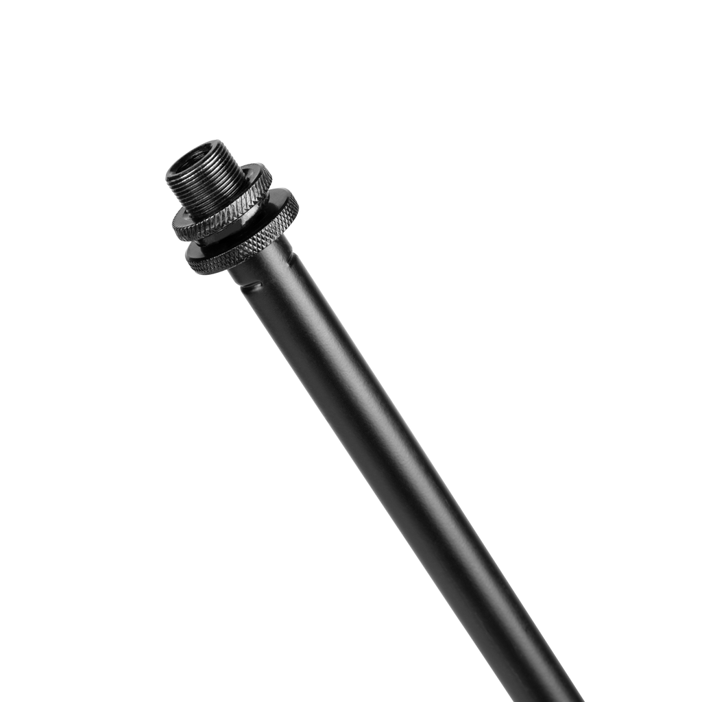 Compact Fixed Boom Mic Stand with Tripod Base