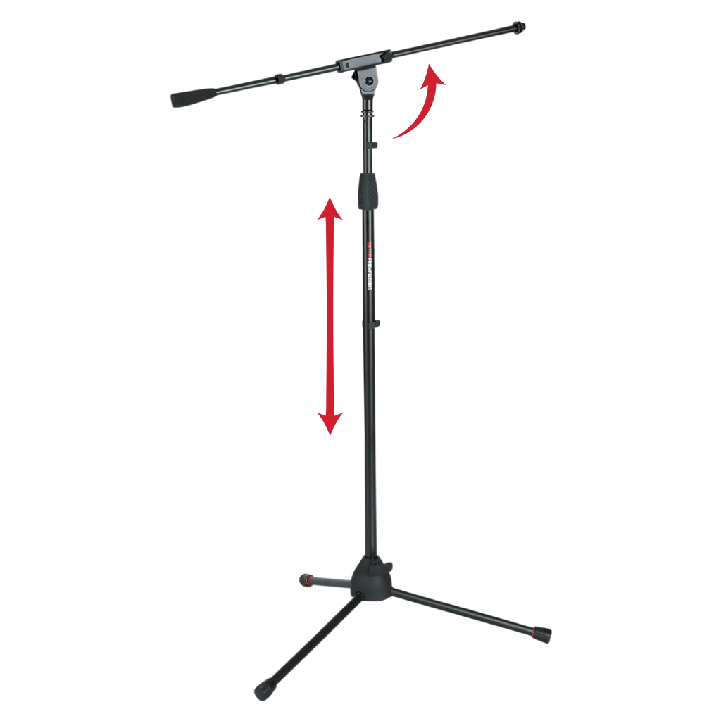 Standard Tripod Mic Stand with Single Section Boom