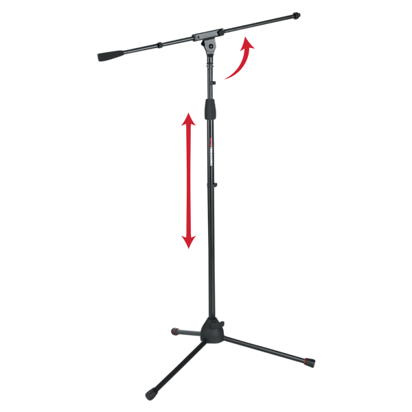 Standard Tripod Mic Stand with Single Section Boom