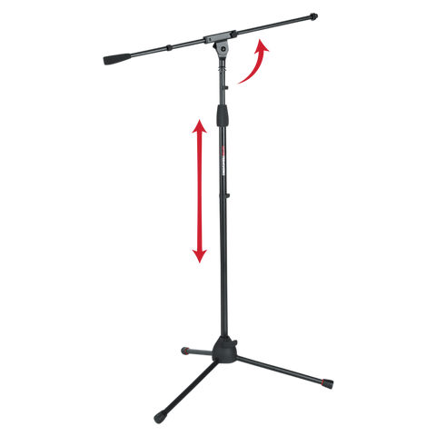 Standard Tripod Mic Stand with Single Section Boom