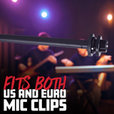 Standard Tripod Mic Stand with Single Section Boom