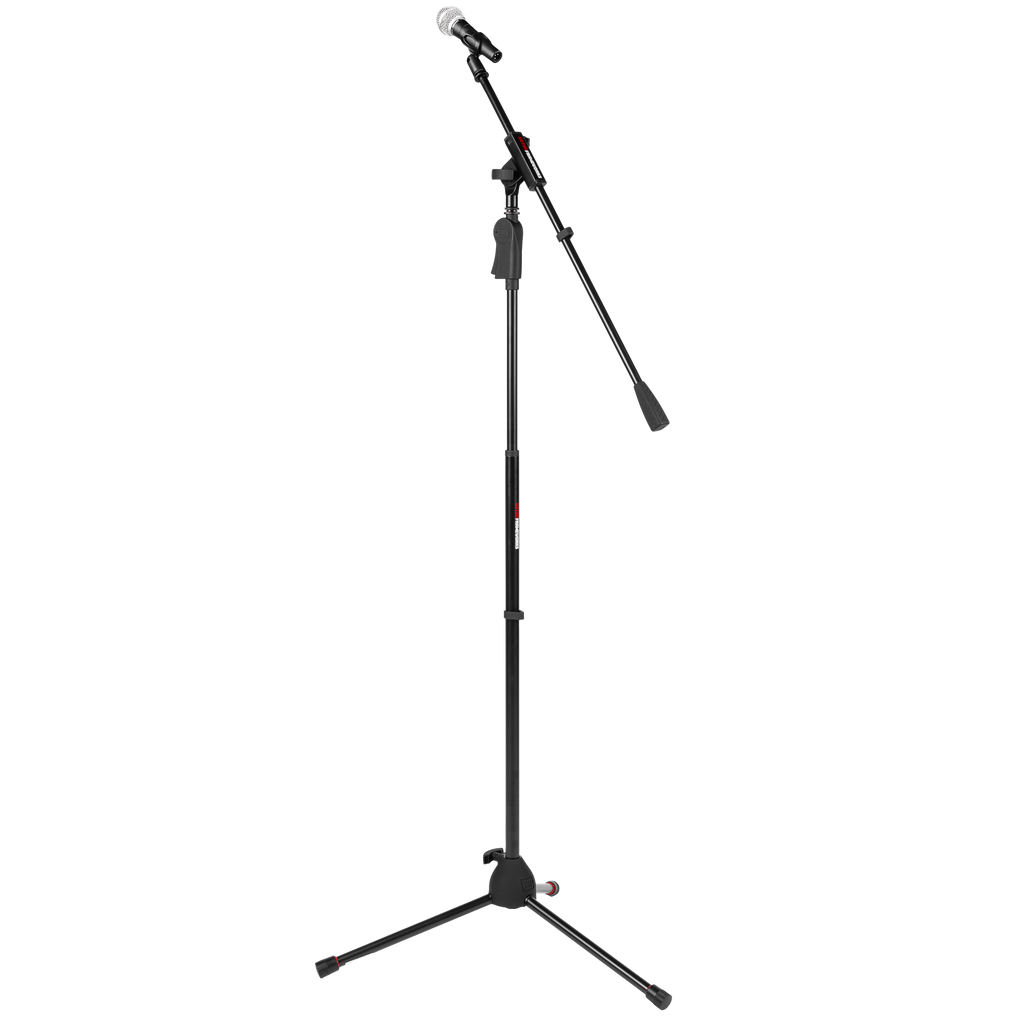 Deluxe Tripod Mic Stand with Single Section Boom