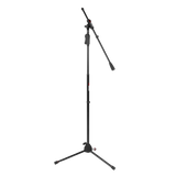 Deluxe Tripod Mic Stand with Single Section Boom