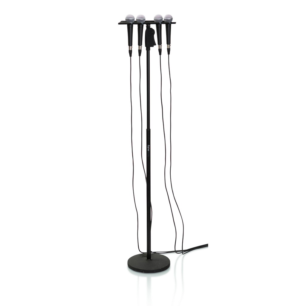 Multi Mic Holder – Four (4) Mics