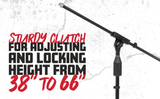 6-Pack of Mic Stands with Carry Bag