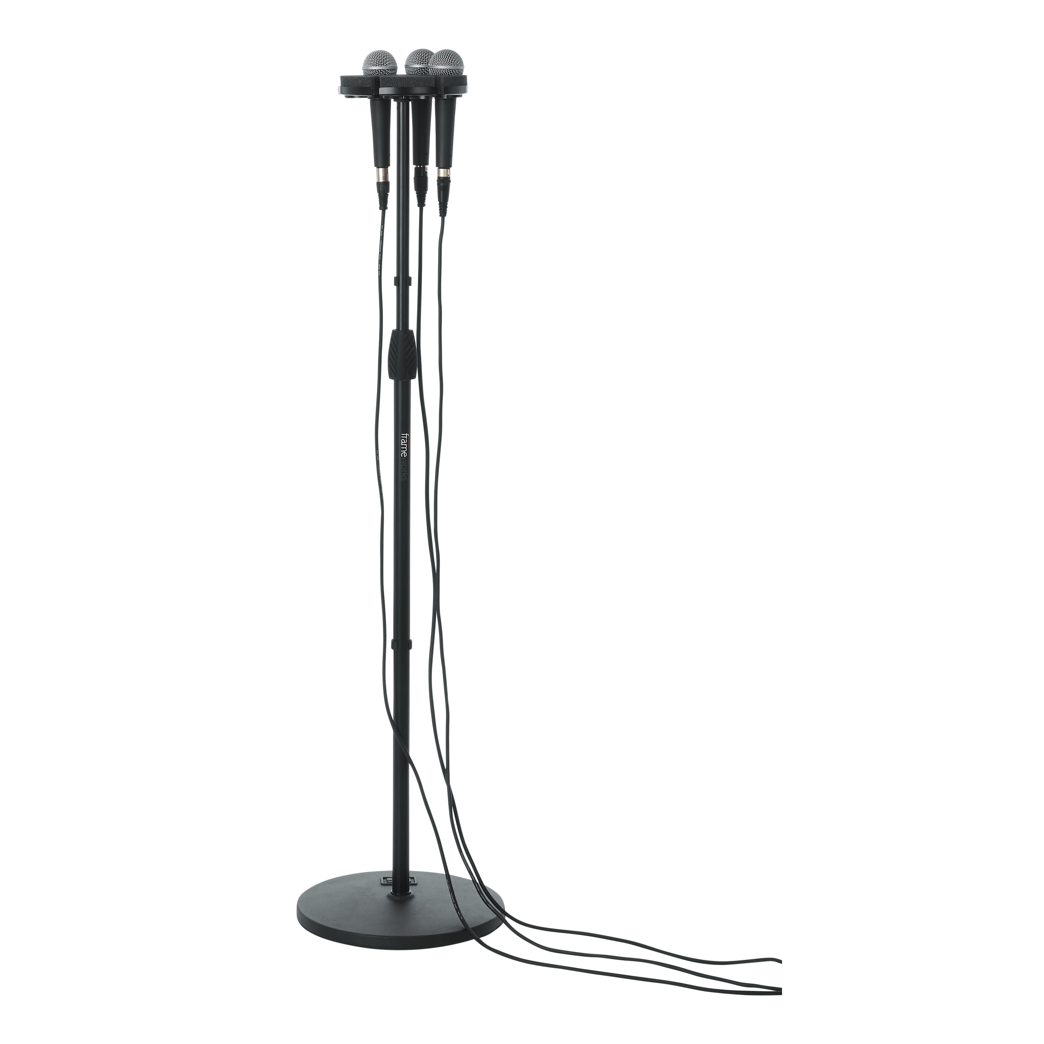 Multi Microphone Tray Designed To Hold 6 Mics