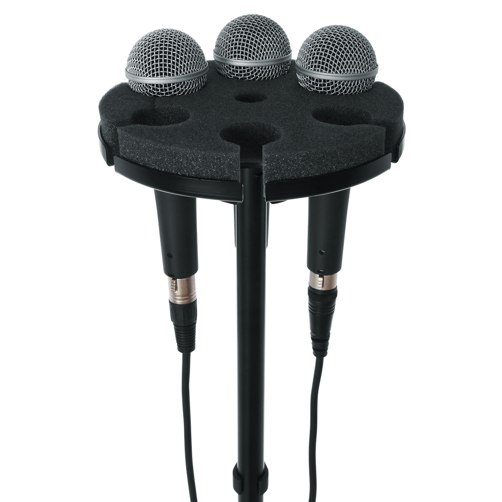 Multi Microphone Tray Designed To Hold 6 Mics