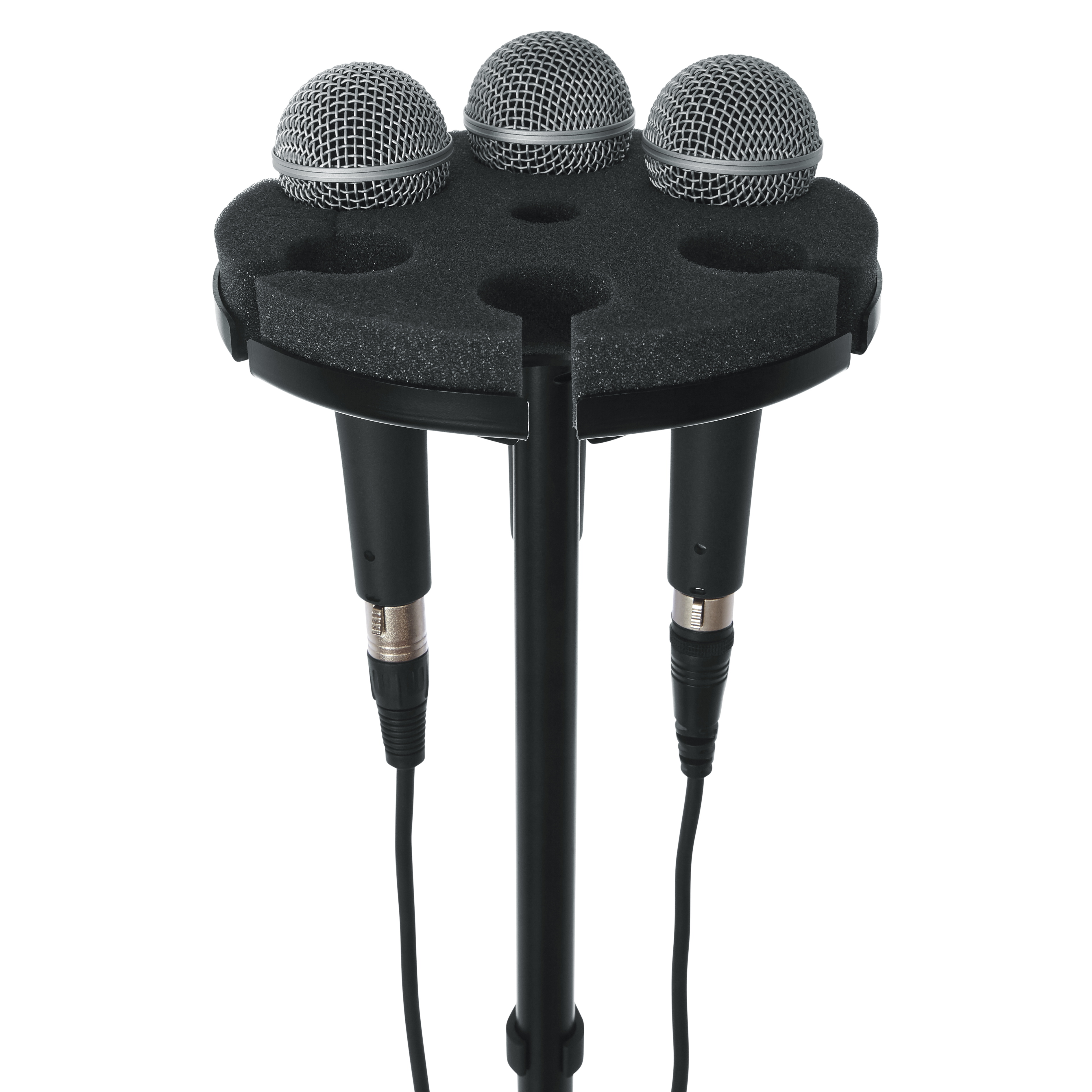 Multi Microphone Tray Designed To Hold 6 Mics