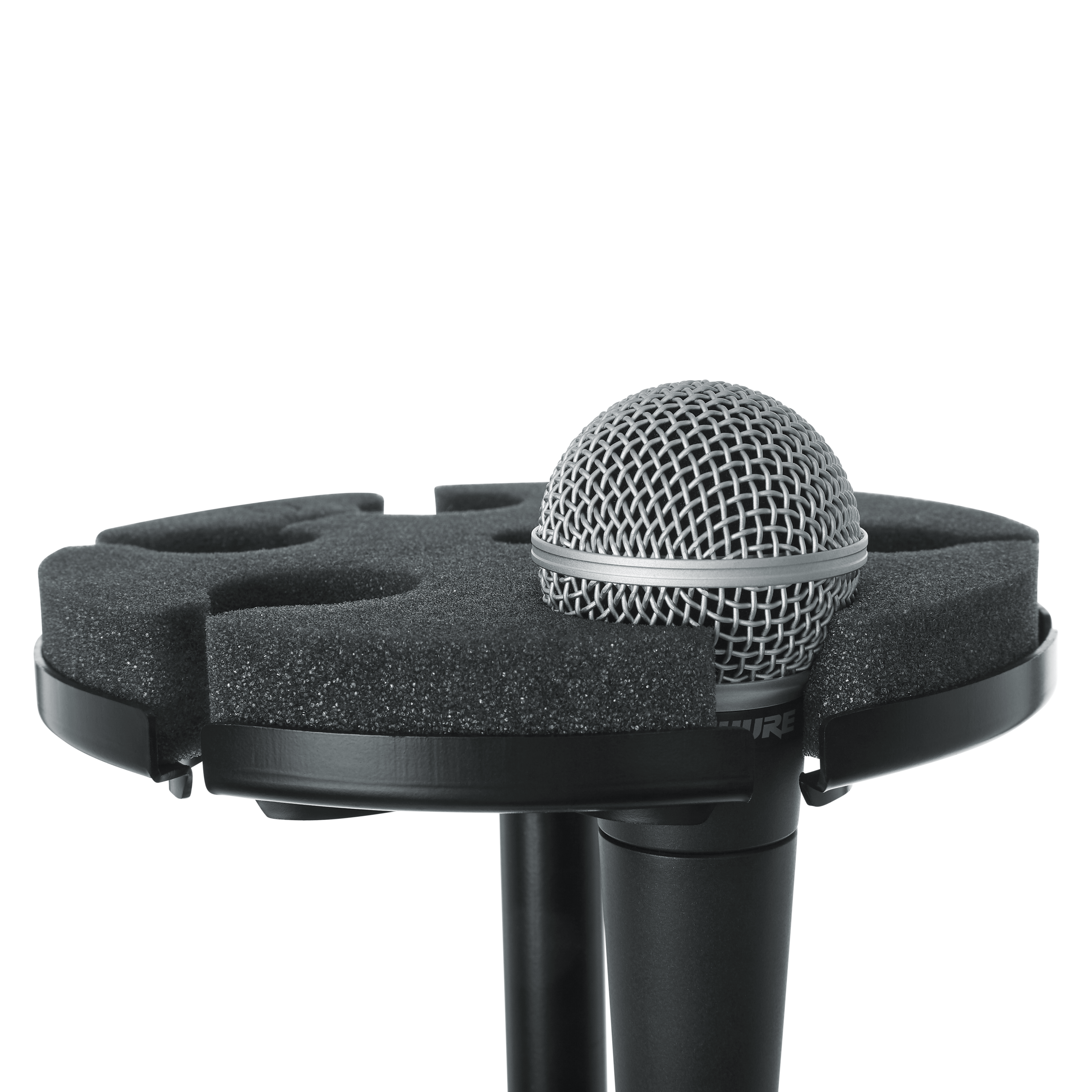 Multi Microphone Tray Designed To Hold 6 Mics