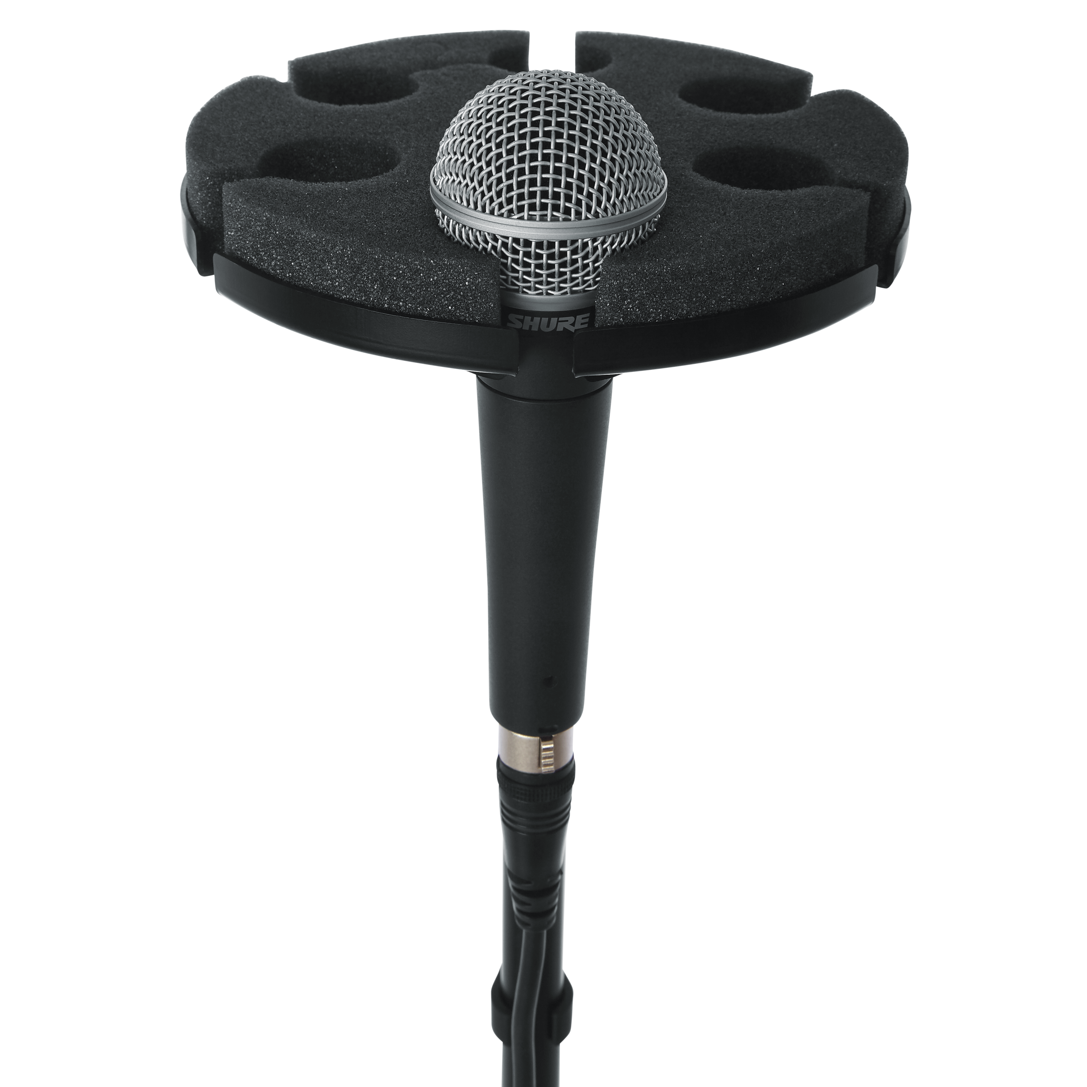 Multi Microphone Tray Designed To Hold 6 Mics