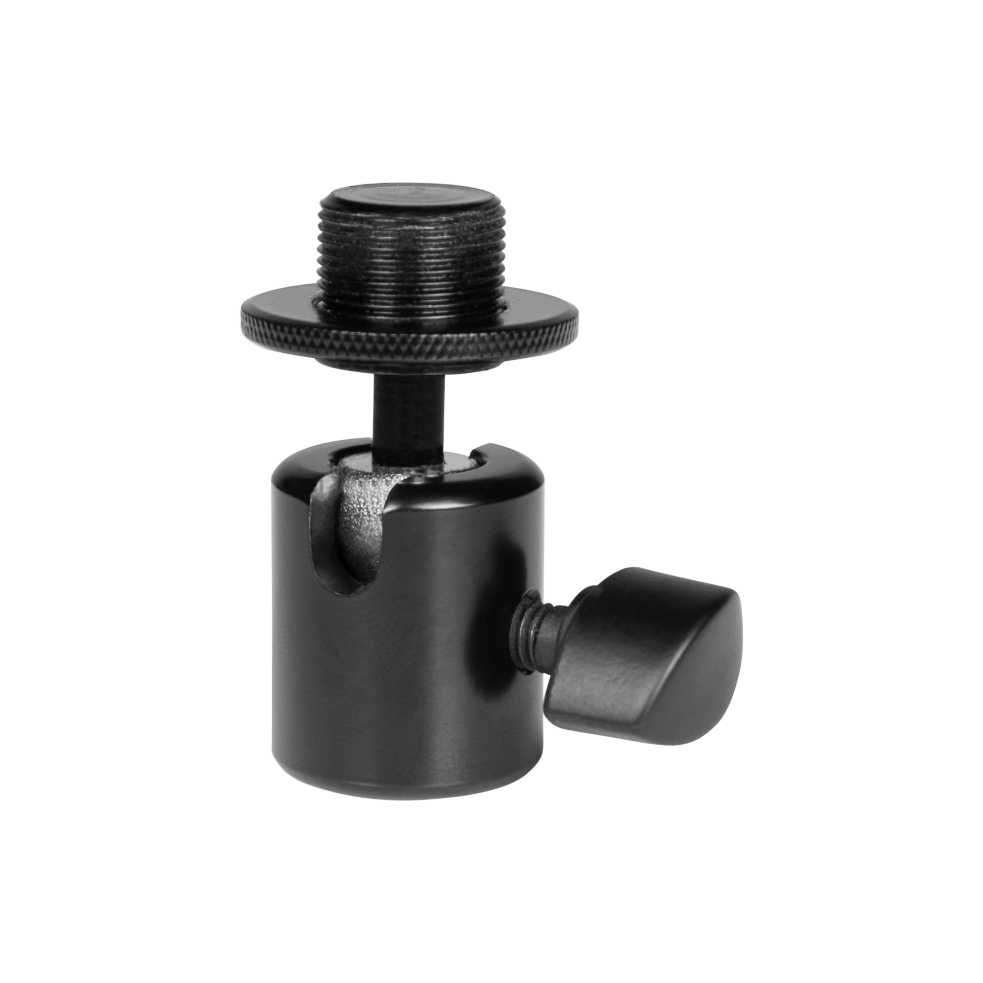 5/8"-27 Ball-and-Socket Head Mic Stand Adapter