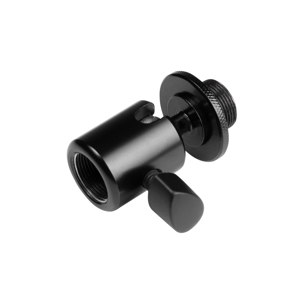5/8"-27 Ball-and-Socket Head Mic Stand Adapter