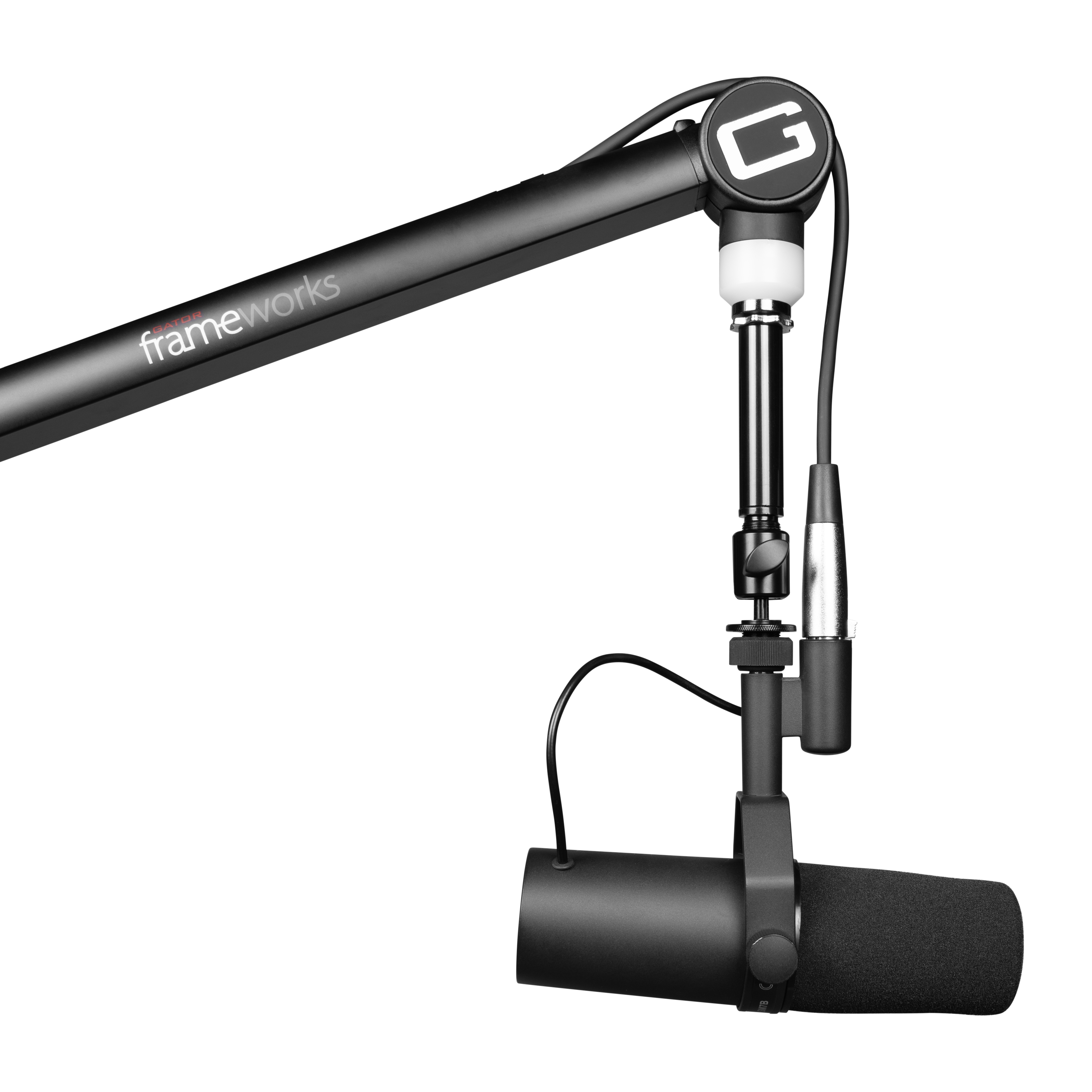5/8"-27 Ball-and-Socket Head Mic Stand Adapter
