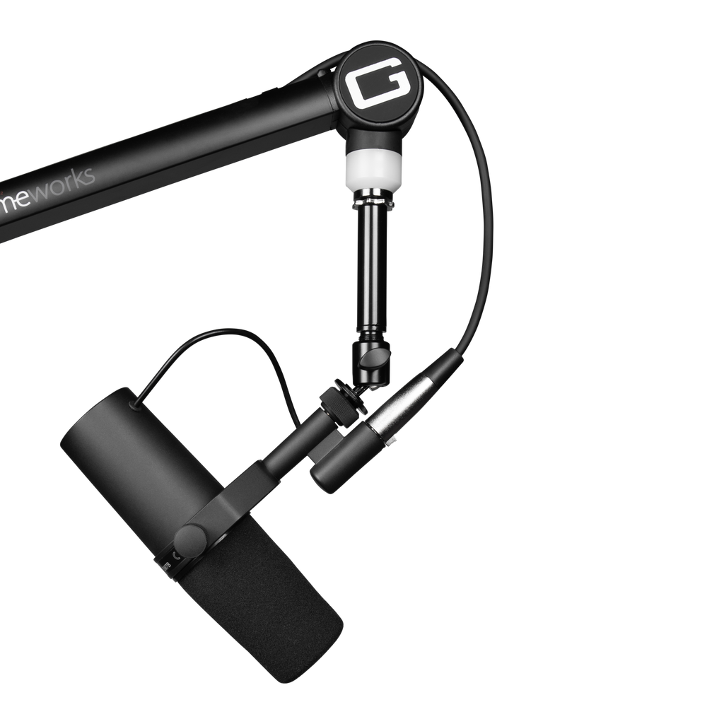 5/8"-27 Ball-and-Socket Head Mic Stand Adapter