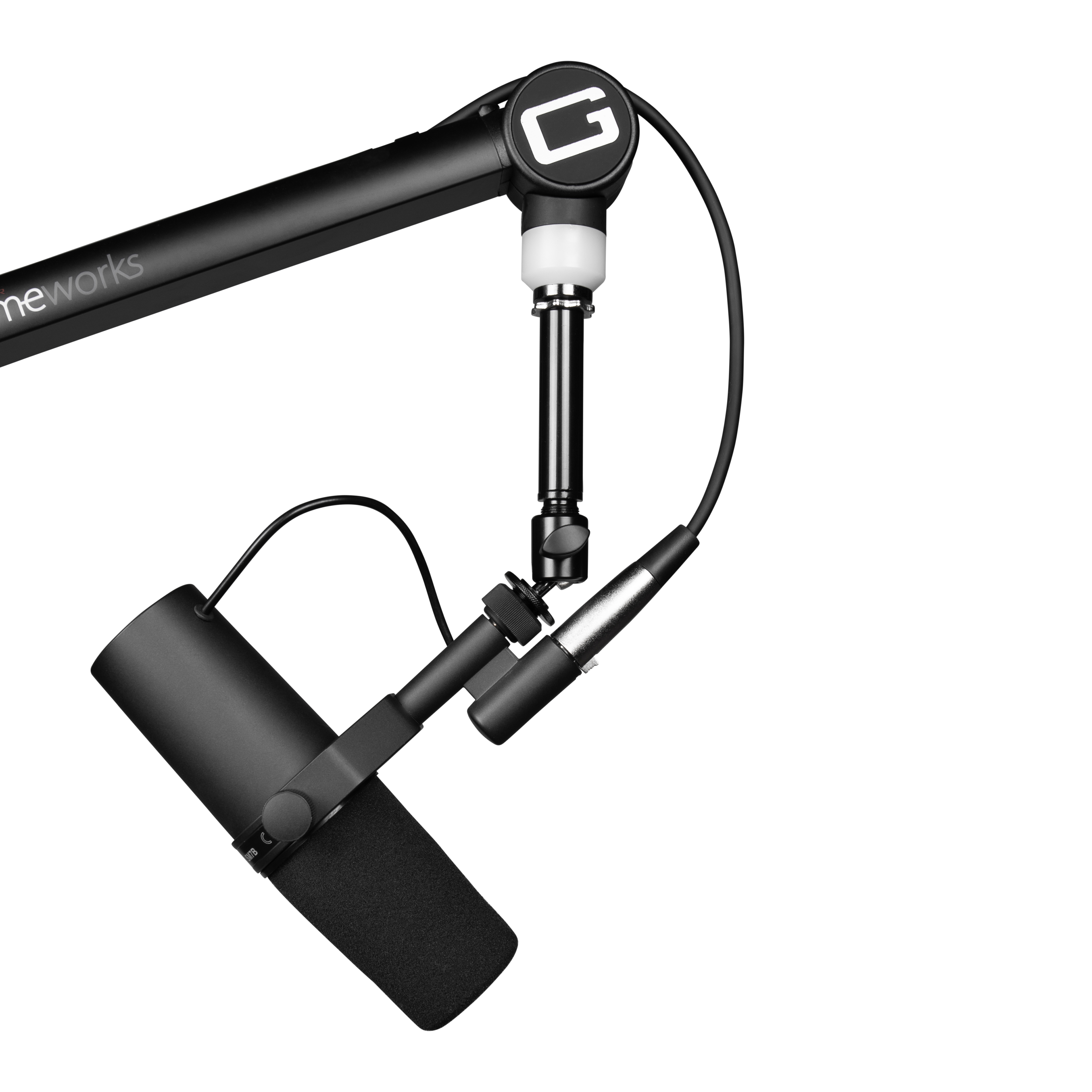 5/8"-27 Ball-and-Socket Head Mic Stand Adapter