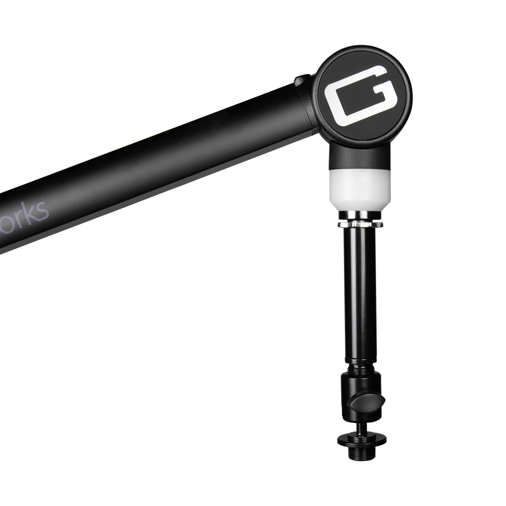 5/8"-27 Ball-and-Socket Head Mic Stand Adapter
