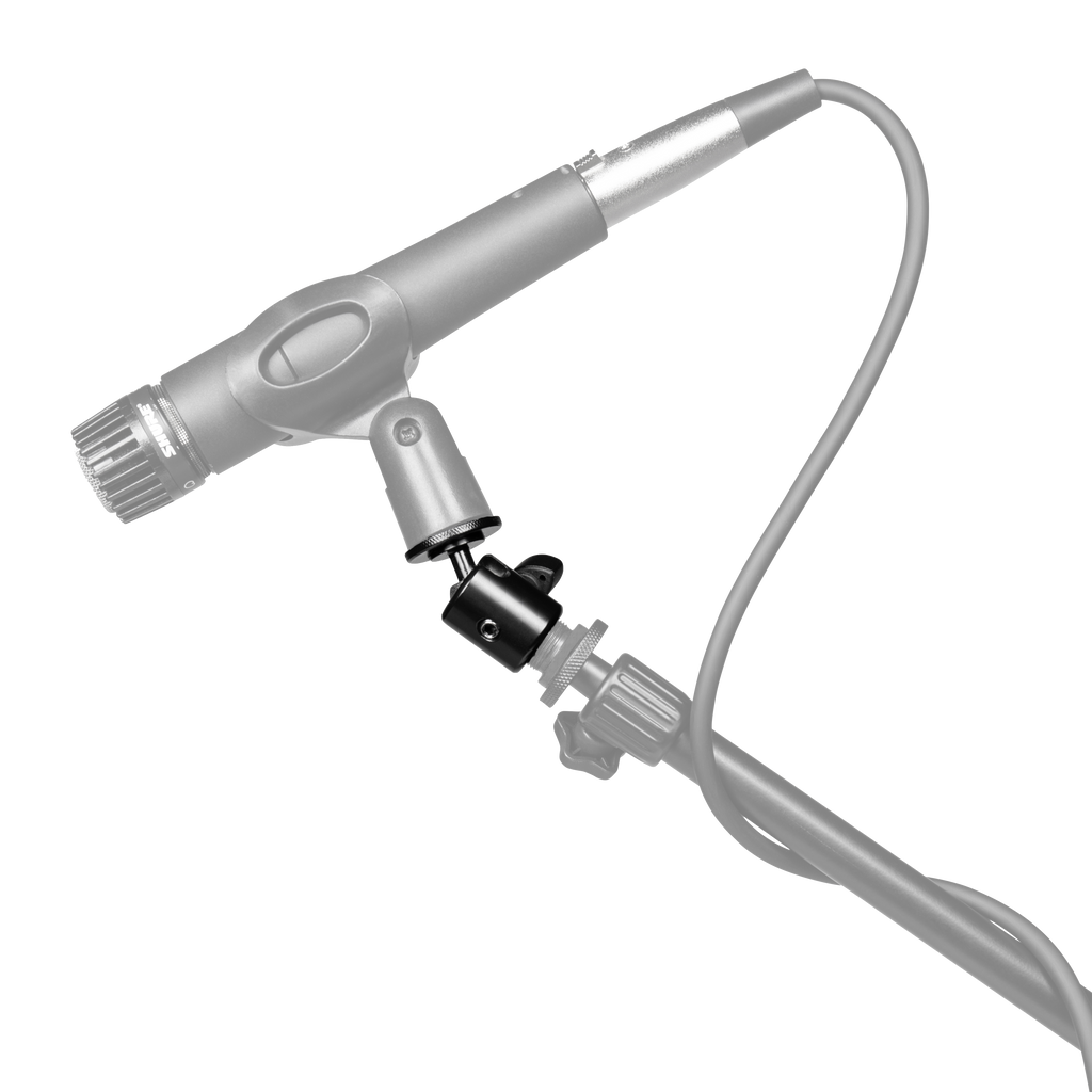 5/8"-27 Ball-and-Socket Head Mic Stand Adapter