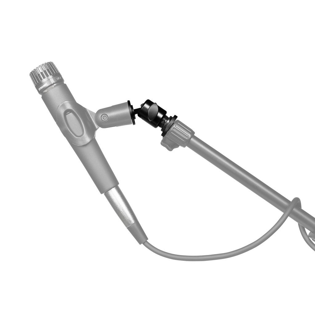 5/8"-27 Ball-and-Socket Head Mic Stand Adapter